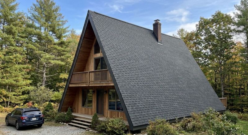 A Frame Roof Installation in Gloucester, VA