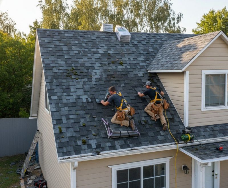 Our team working on Roofing Service projects in Gloucester, VA