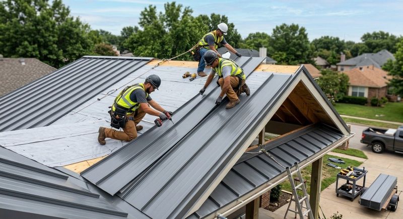 Aluminum Roof Installation in Lively, VA
