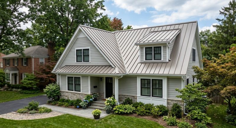 Aluminum Roof Replacement in Lancaster, VA
