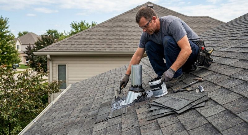 Asphalt Roof Leak Repair in Hudgins, VA