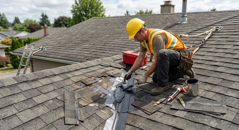 Asphalt Roof Leak Repair in Hudgins, VA