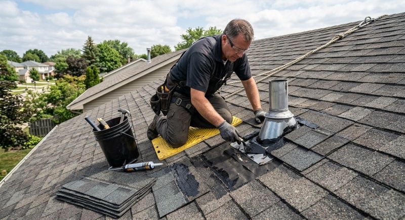 Asphalt Roof Leak Repair in Lancaster, VA