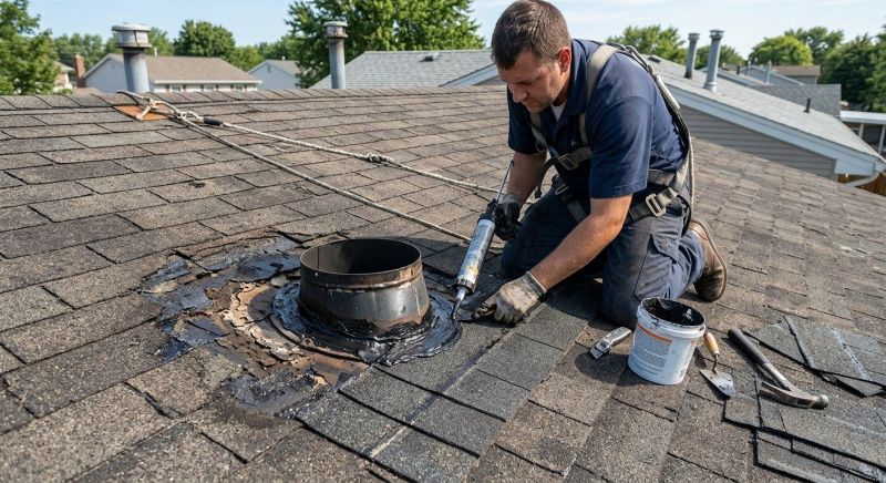 Asphalt Roof Leak Repair in Lively, VA