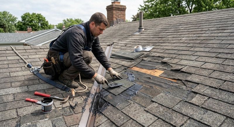 Asphalt Roof Leak Repair in Locust Hill, VA