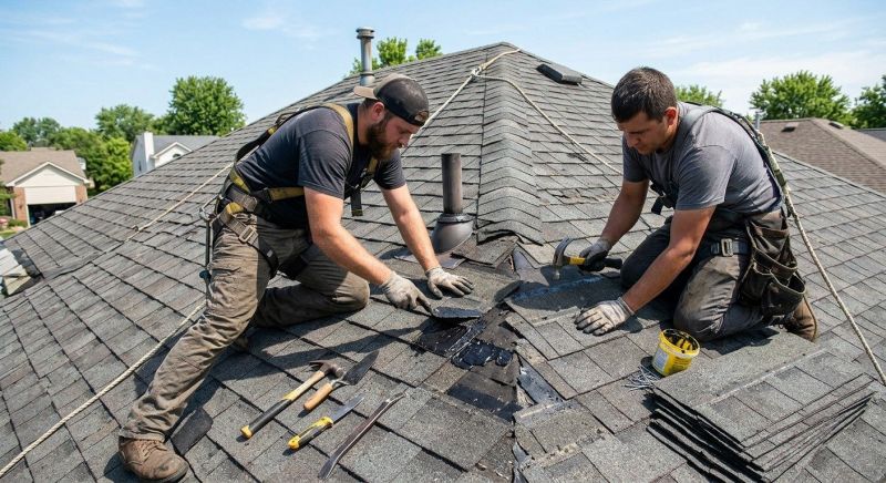 Asphalt Roof Repair in Cardinal, VA