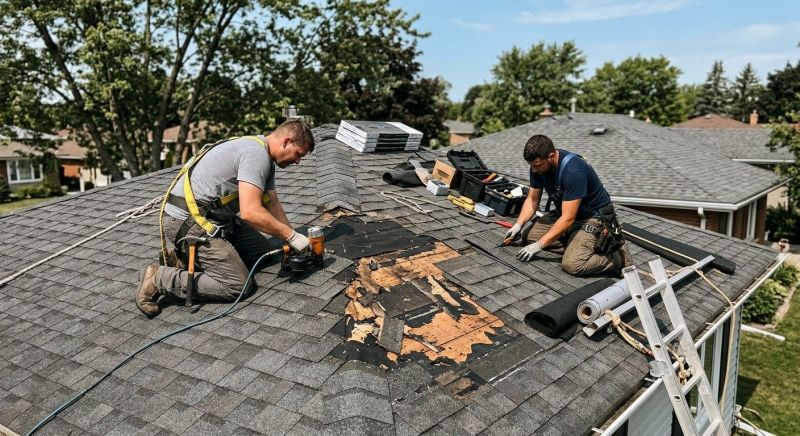 Asphalt Roof Repair in Hudgins, VA