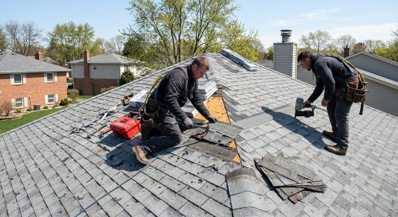Asphalt Roof Repair in Poquoson, VA