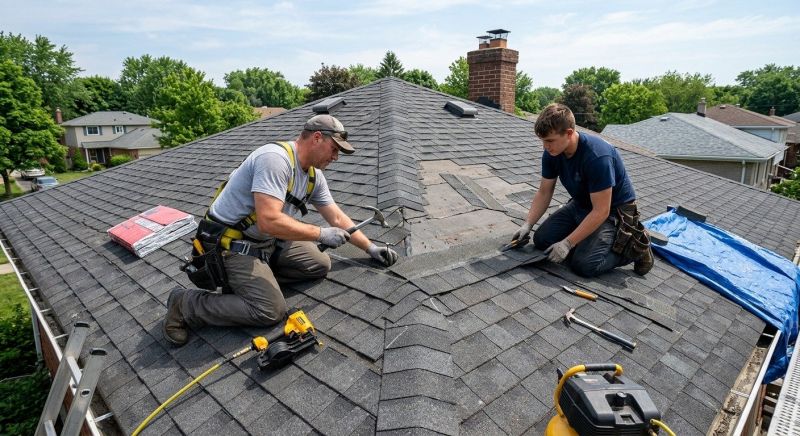 Asphalt Roof Repair in Yorktown, VA