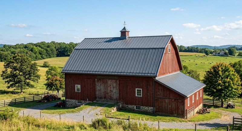 Barn Roof Replacement in Hudgins, VA