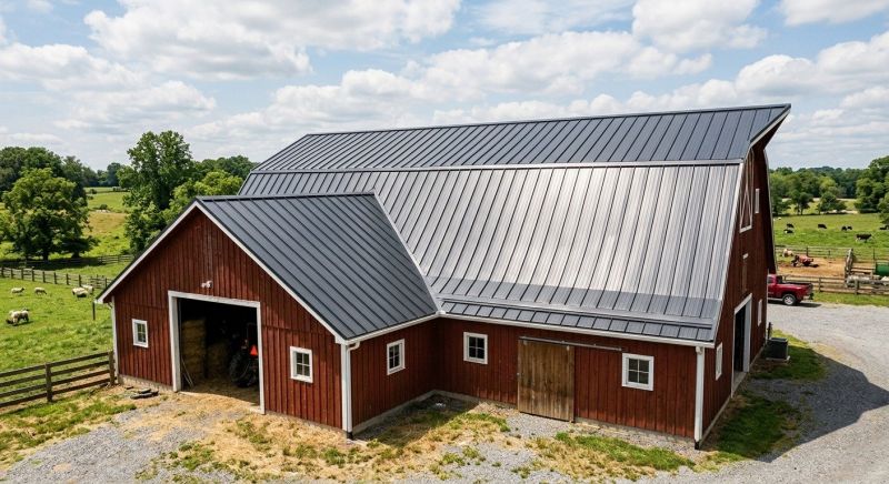 Barn Roof Replacement in Kilmarnock, VA