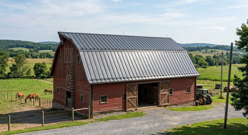 Barn Roof Replacement in Mathews, VA
