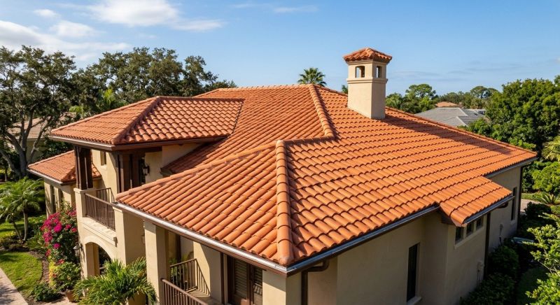 Barrel Tile Roof Installation in Gloucester, VA