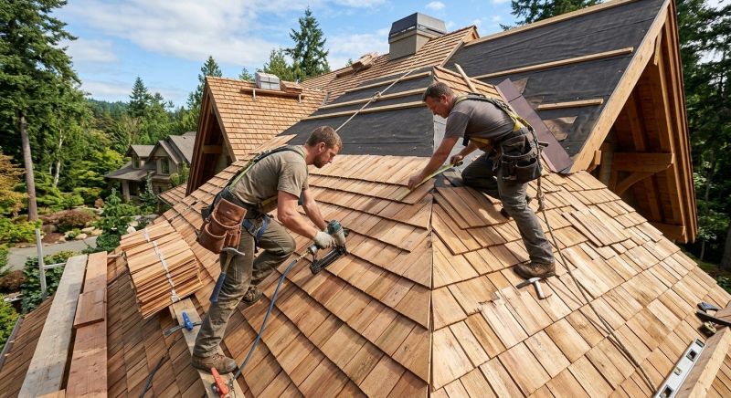 Cedar Roof Installation in Gloucester, VA