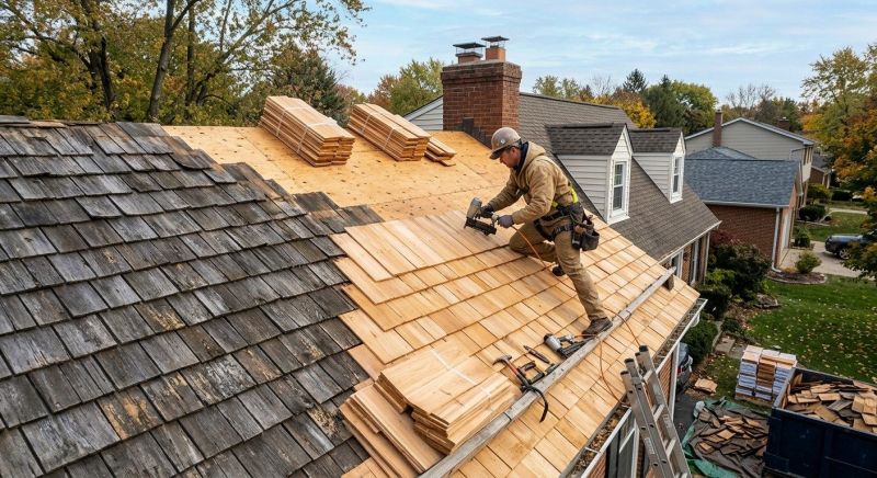 Cedar Roof Replacement in Locust Hill, VA