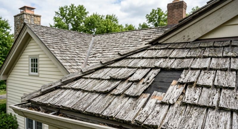 Cedar Shake Roof Repair in Mathews, VA