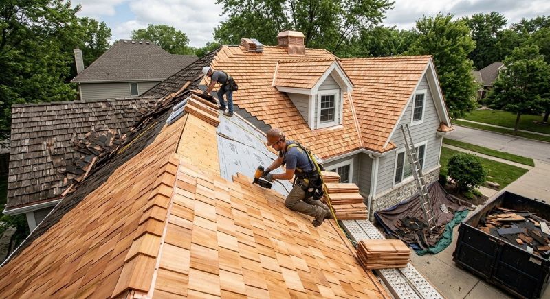 Cedar Shingles Replacement in Surry, VA
