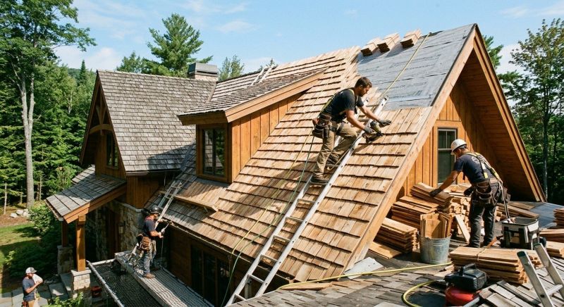 Cedar Shingles Replacement in Yorktown, VA
