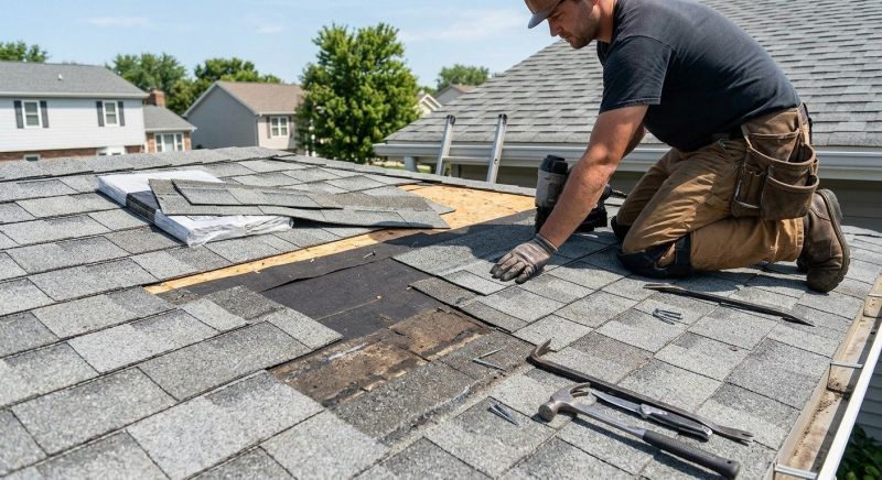 Composite Roof Repair in Gloucester, VA