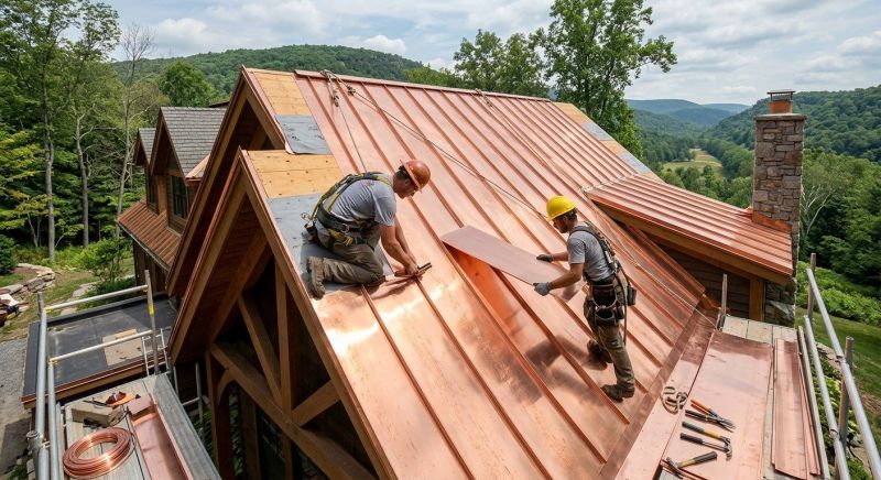 Copper Roof Installation in Gloucester, VA