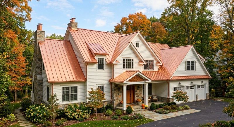 Copper Roof Replacement in Gloucester, VA