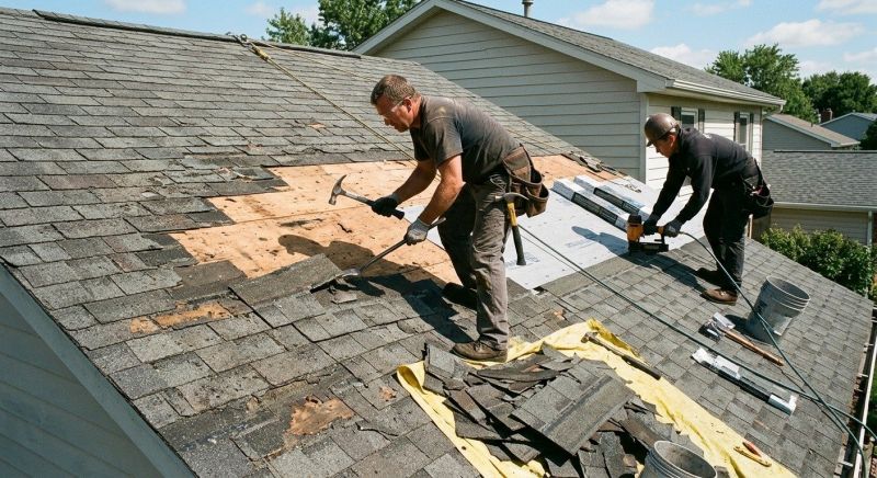 Damaged Roof Repair in Mascot, VA