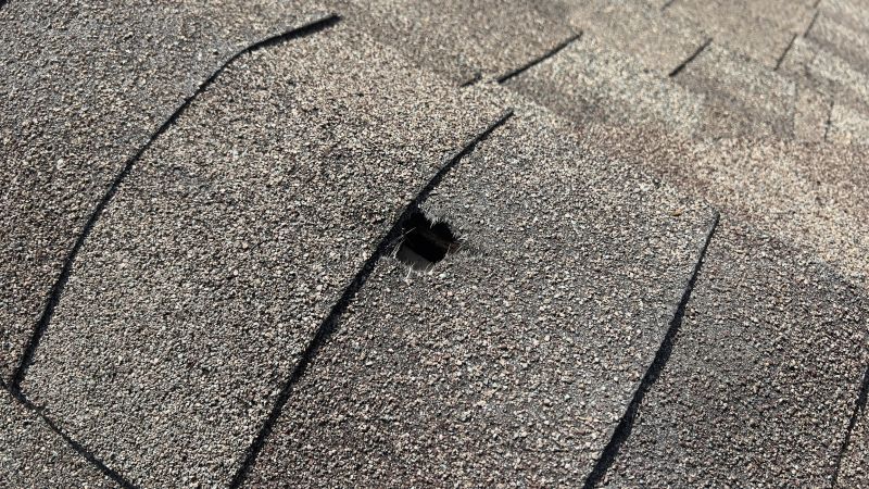 Damaged Roof Repair in Poquoson, VA