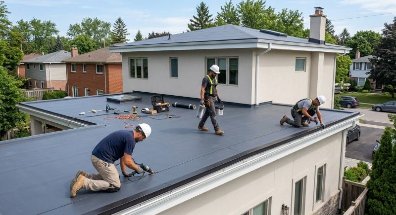 Epdm Roof Installation in Kilmarnock, VA