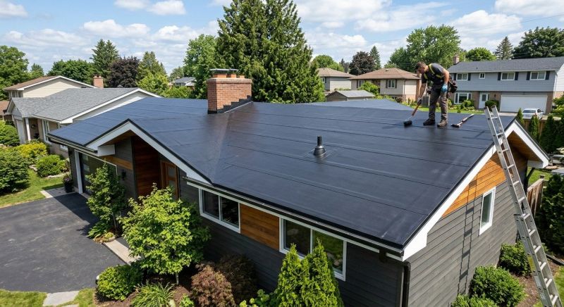 Epdm Roof Installation in Locust Hill, VA