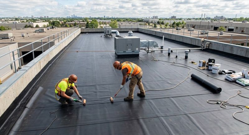 Epdm Roof Installation in Poquoson, VA