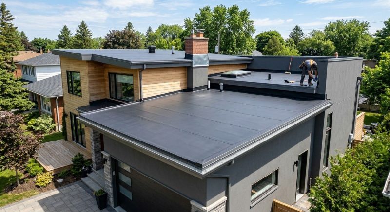 Epdm Roof Installation in Williamsburg, VA