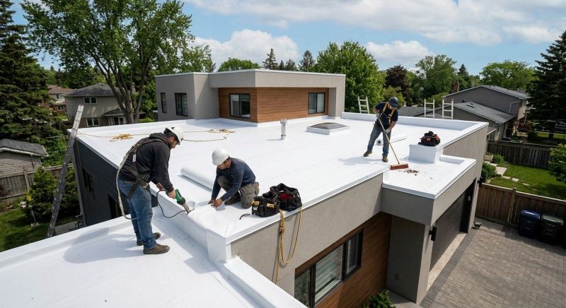 Flat Roof Installation in Lanexa, VA