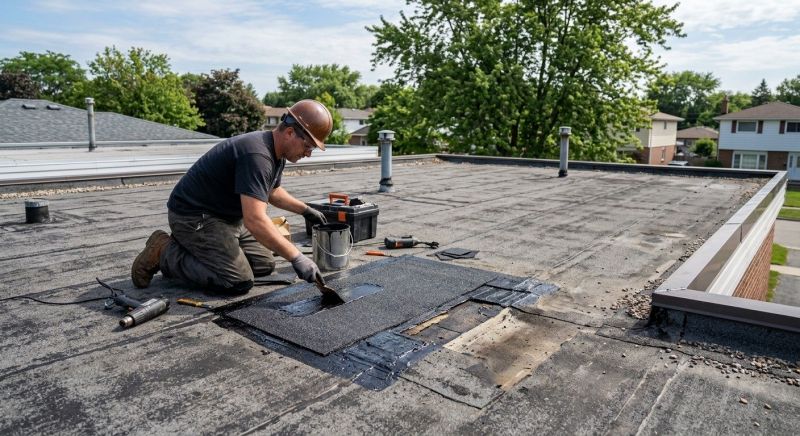 Flat Roof Leak Repair in Gloucester, VA
