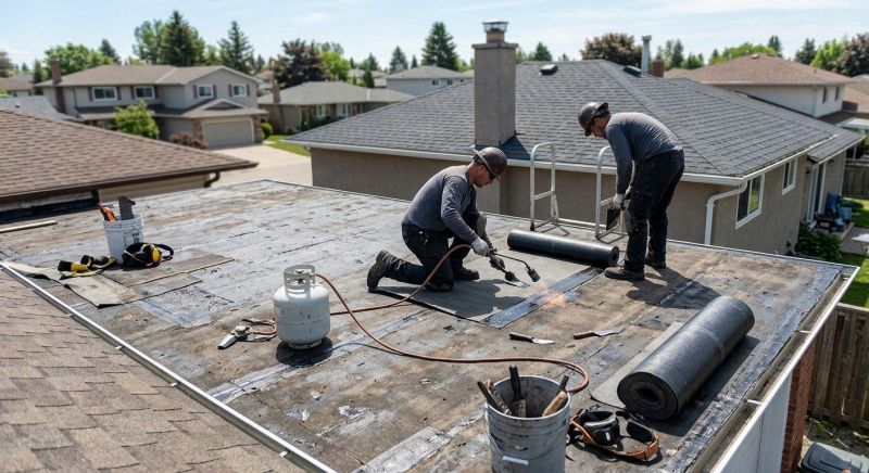 Flat Roof Repair in Lancaster, VA