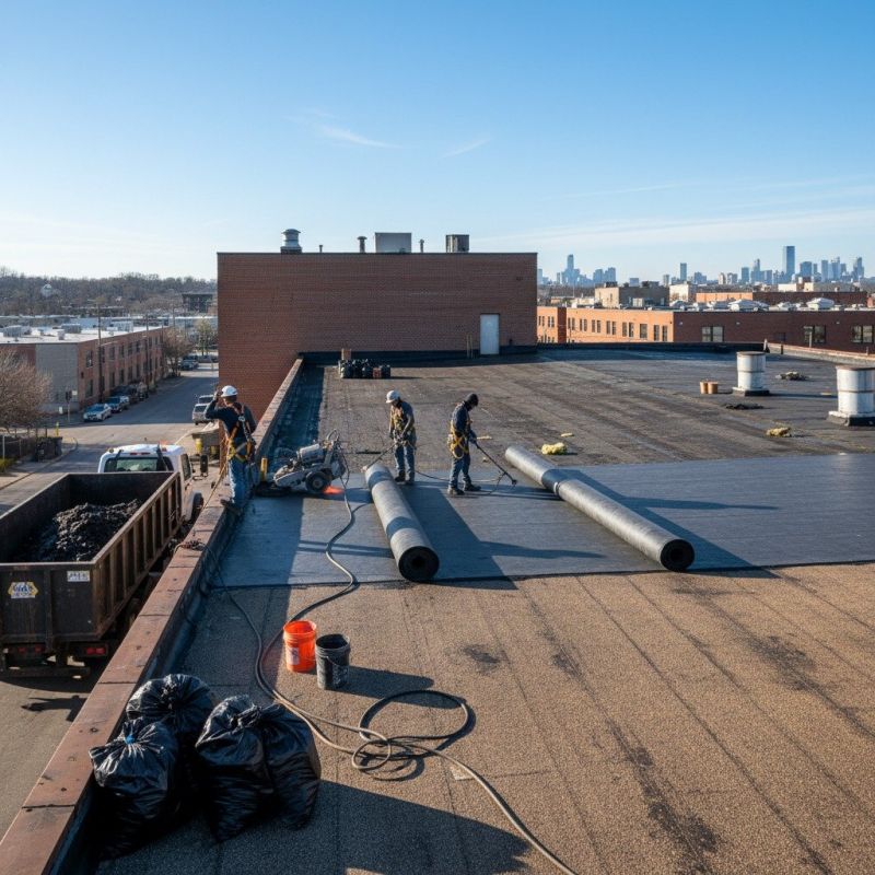 Flat Roof Replacement in Gloucester, VA