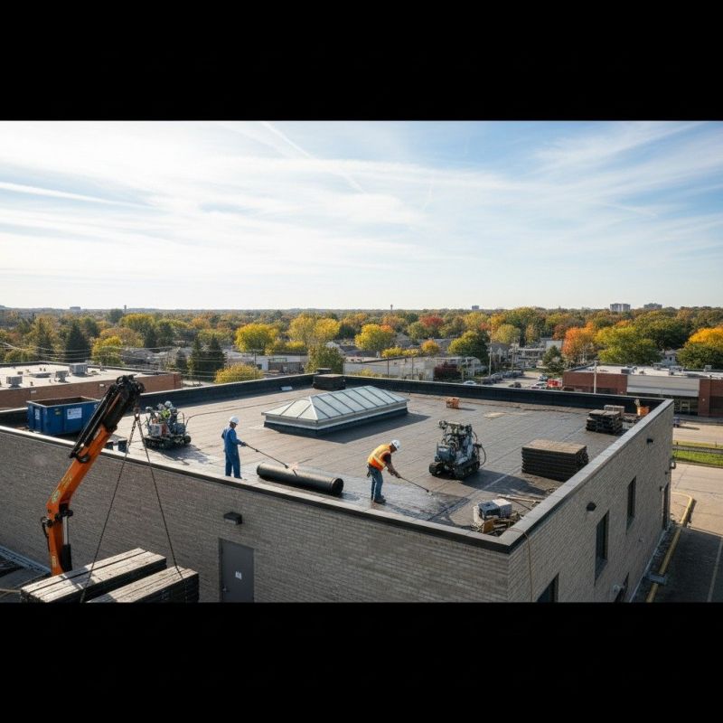 Flat Roof Replacement in Locust Hill, VA