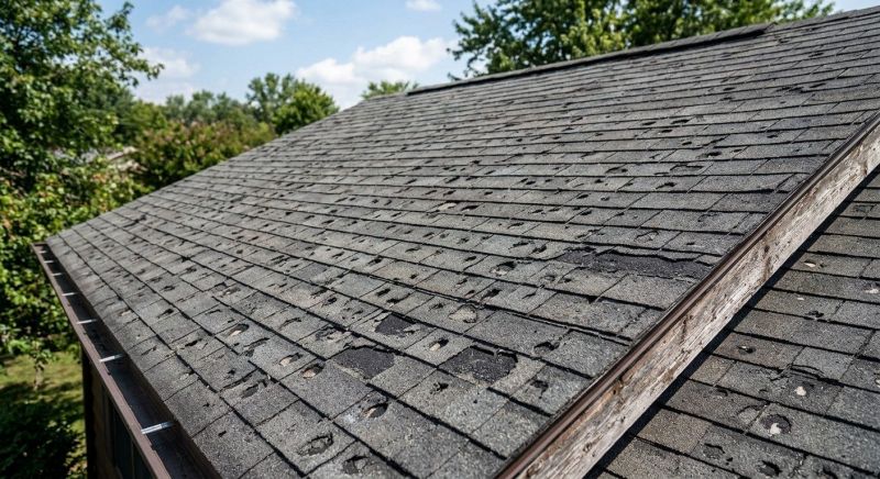 Hail Damage Roof Repair in Lively, VA
