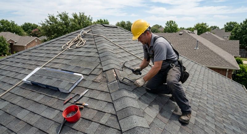 Hip Roof Shingle Repair in Gloucester, VA