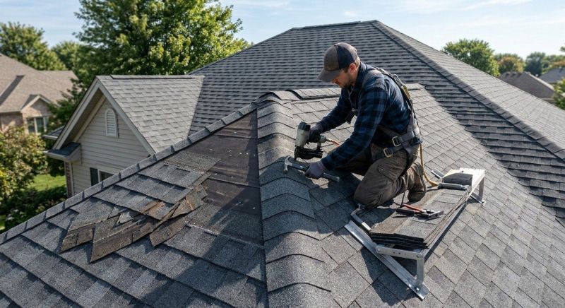Hip Roof Shingle Replacement in Gloucester, VA