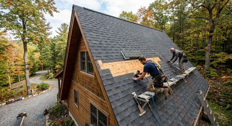 Hip Roof Shingle Replacement in Gloucester, VA