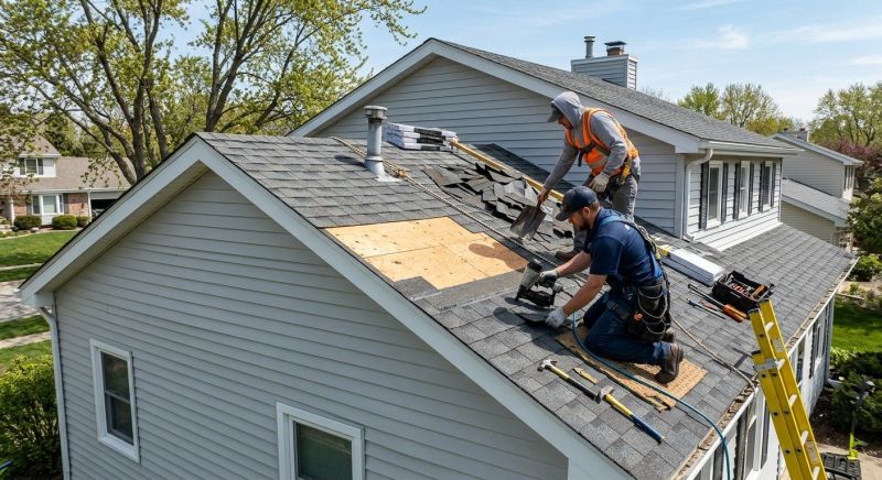 House Roof Repair in Locust Hill, VA