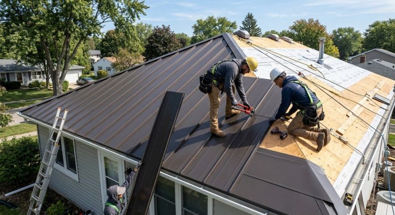 Metal Roof Installation in Newport News, VA