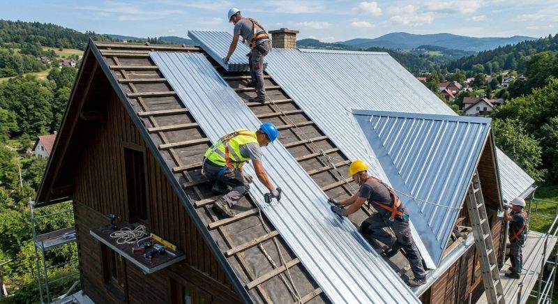 Metal Roof Installation in Williamsburg, VA