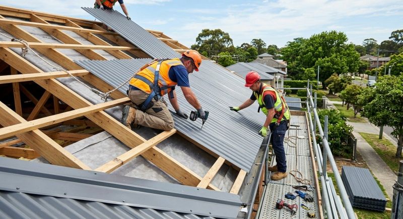 Metal Roof Installation in York County, VA