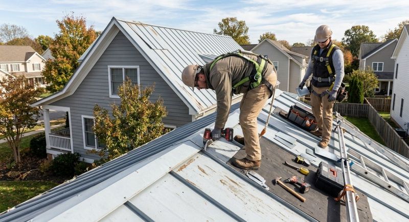 Metal Roof Repair in Surry, VA