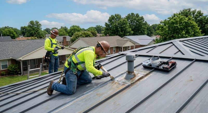 Metal Roof Repair in York County, VA