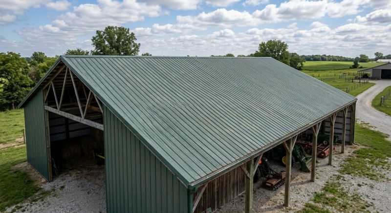 Pole Barn Roof Repair in Cobbs Creek, VA