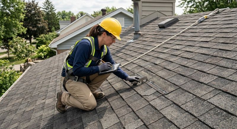 Roof Damage Inspection in Hudgins, VA