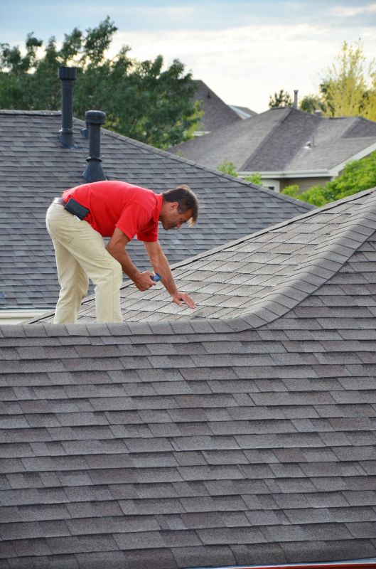 Roof Damage Inspection in James City County, VA