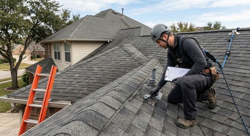Roof Damage Inspection in James City County, VA